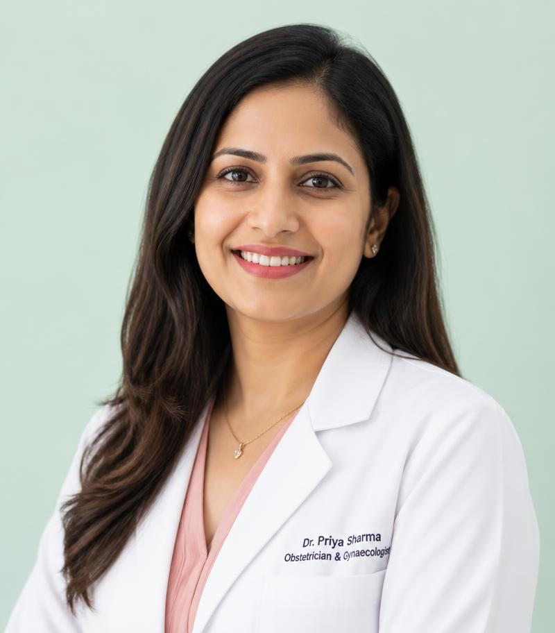 Dr. Priya Sharma, Obstetrician & Gynaecologist